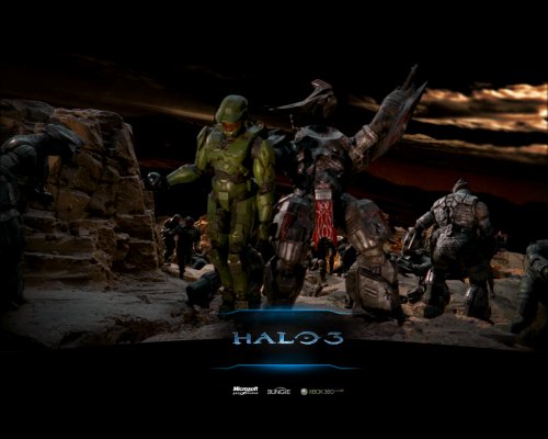 Screenshot from the Halo 3 Believe campaign